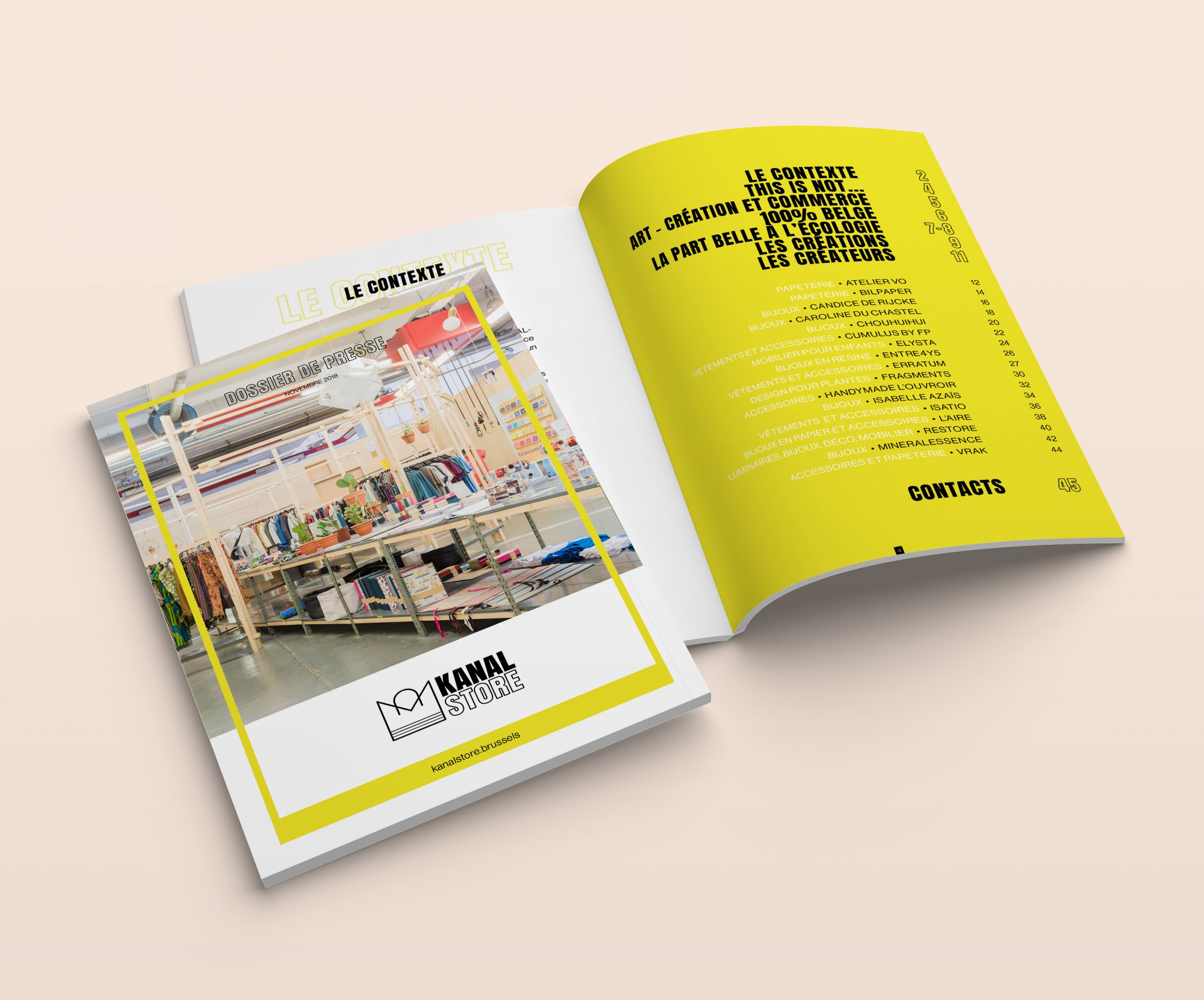Brochure de présentation Kanal Store